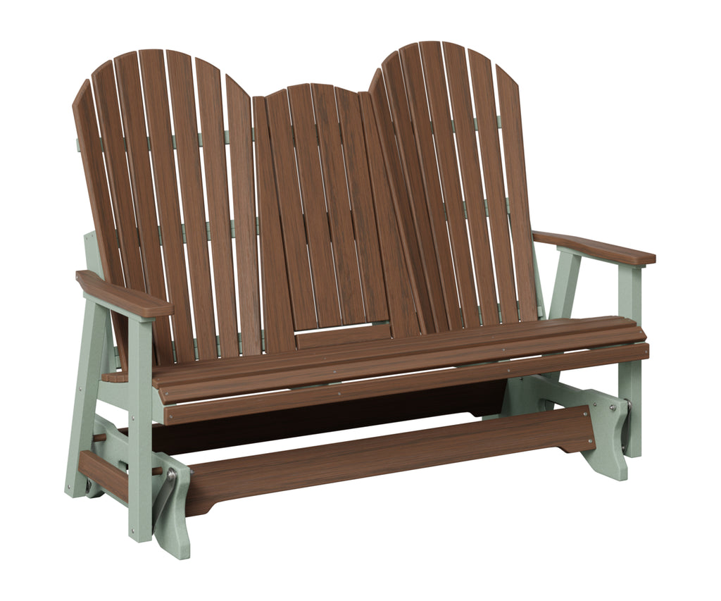 Comfo-Back Three Seat Glider w/Console Allochrome Brackets