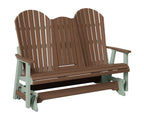 Comfo-Back Three Seat Glider w/Console Allochrome Brackets