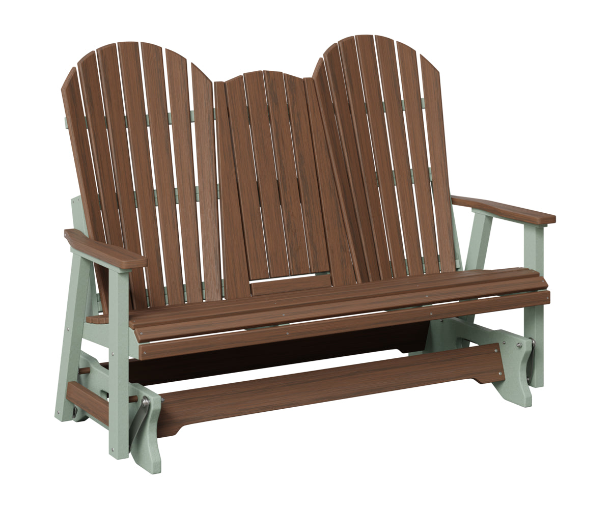 Comfo-Back Three Seat Glider w/Console Allochrome Brackets
