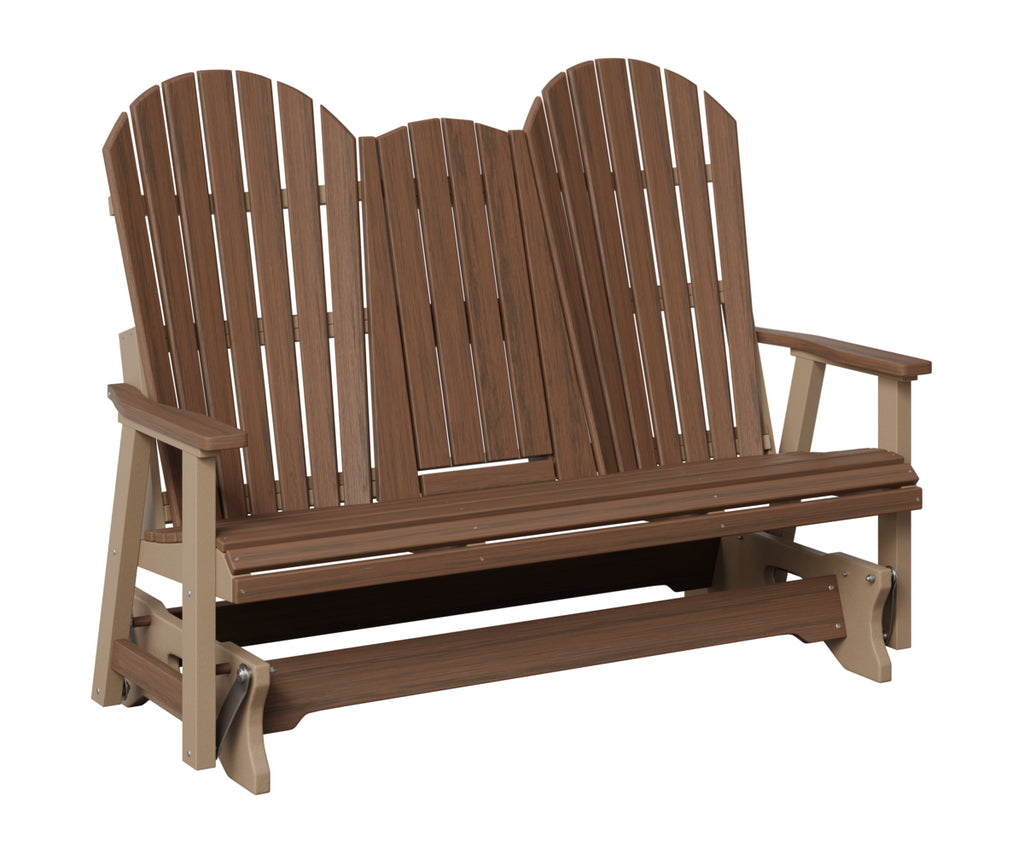 Comfo-Back Three Seat Glider w/Console Allochrome Brackets