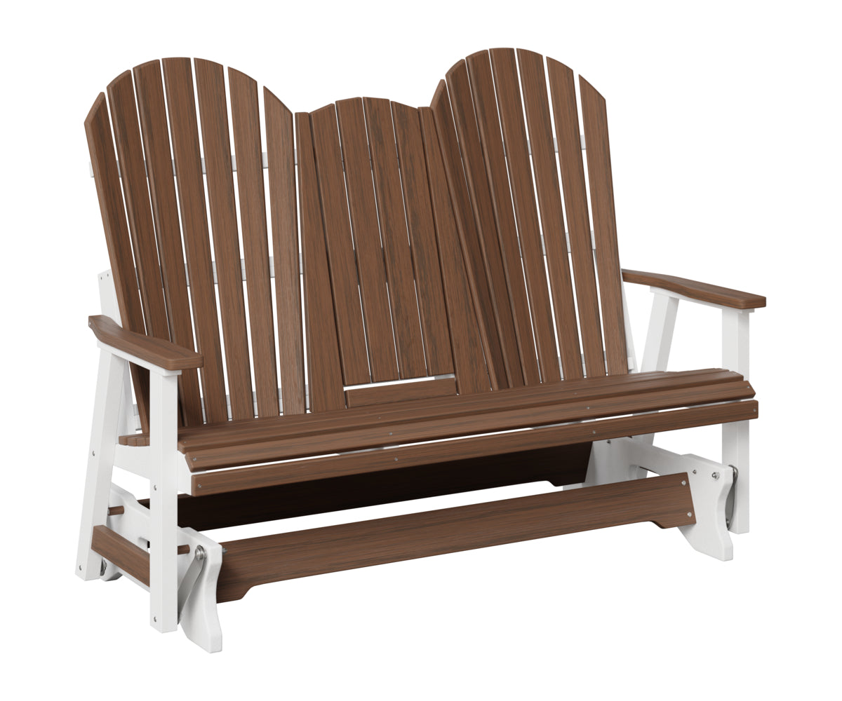 Comfo-Back Three Seat Glider w/Console Allochrome Brackets
