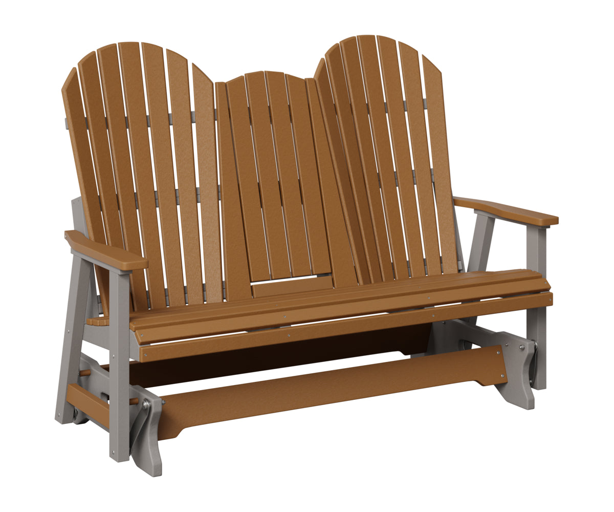 Comfo-Back Three Seat Glider w/Console Allochrome Brackets