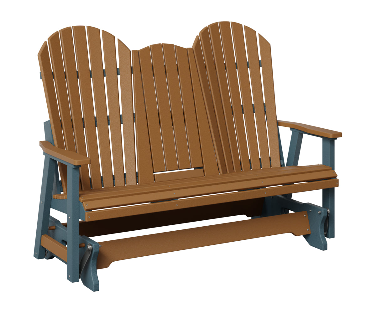Comfo-Back Three Seat Glider w/Console Allochrome Brackets