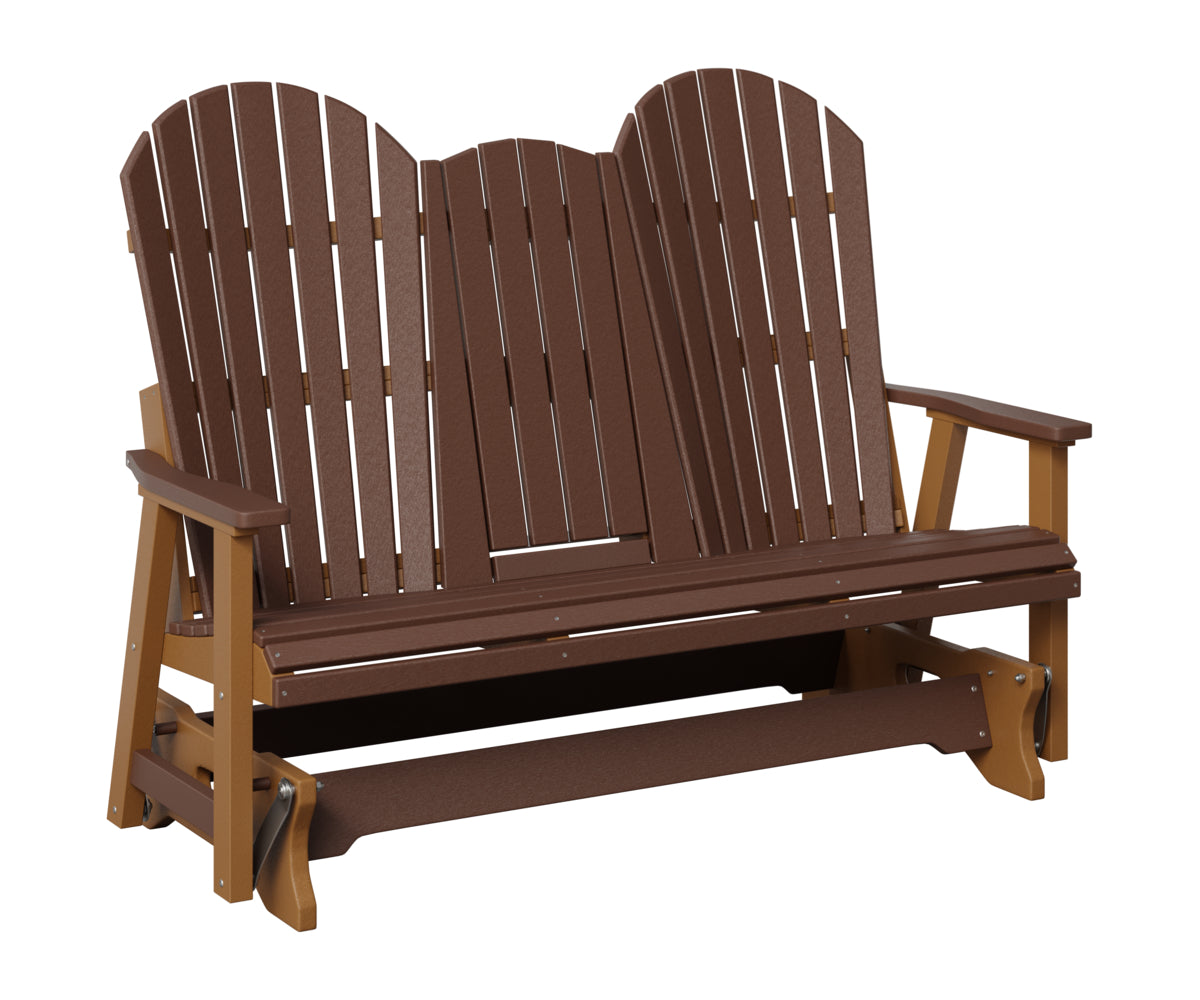 Comfo-Back Three Seat Glider w/Console Allochrome Brackets