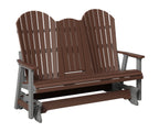 Comfo-Back Three Seat Glider w/Console Allochrome Brackets