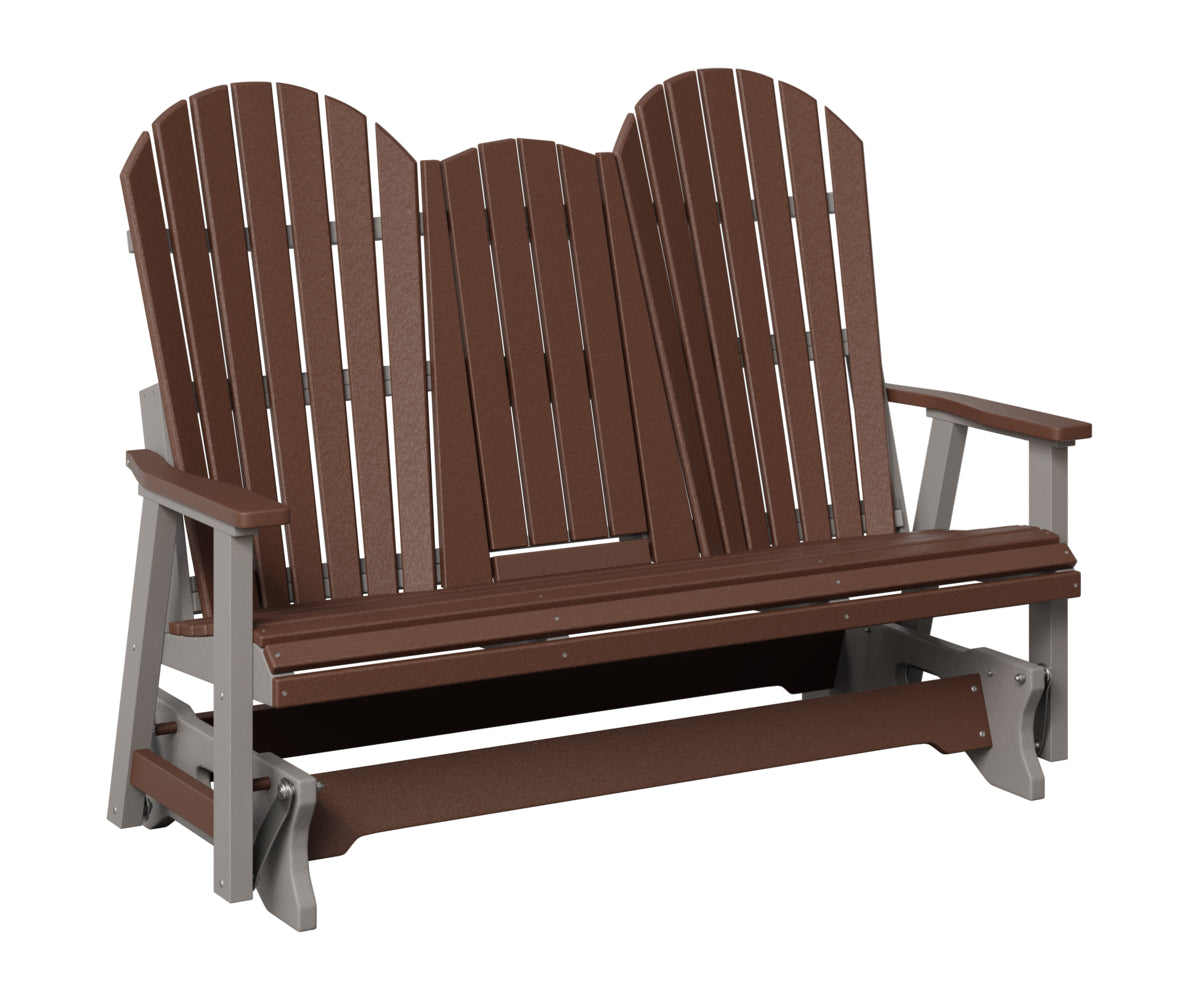 Comfo-Back Three Seat Glider w/Console Allochrome Brackets