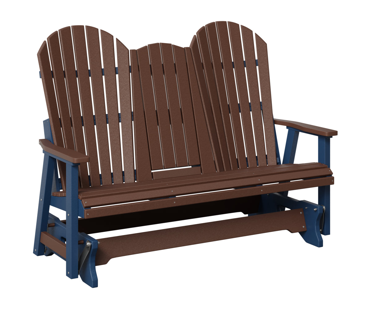 Comfo-Back Three Seat Glider w/Console Allochrome Brackets