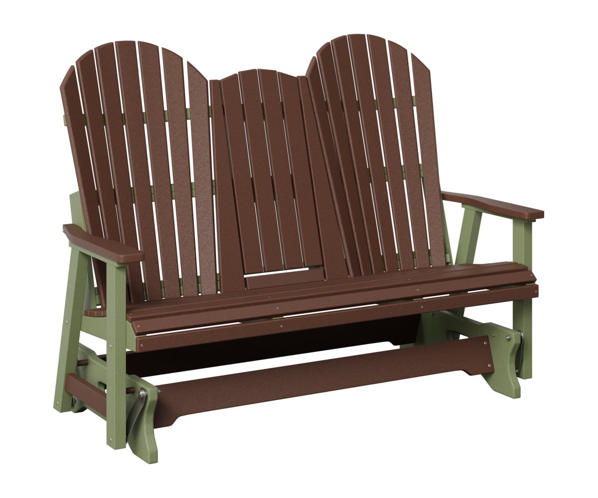 Comfo-Back Three Seat Glider w/Console Allochrome Brackets
