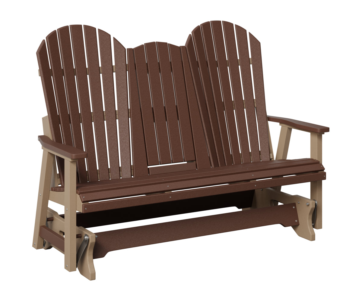 Comfo-Back Three Seat Glider w/Console Allochrome Brackets