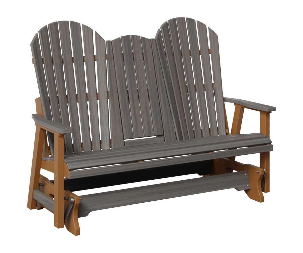 Comfo-Back Three Seat Glider w/Console Allochrome Brackets