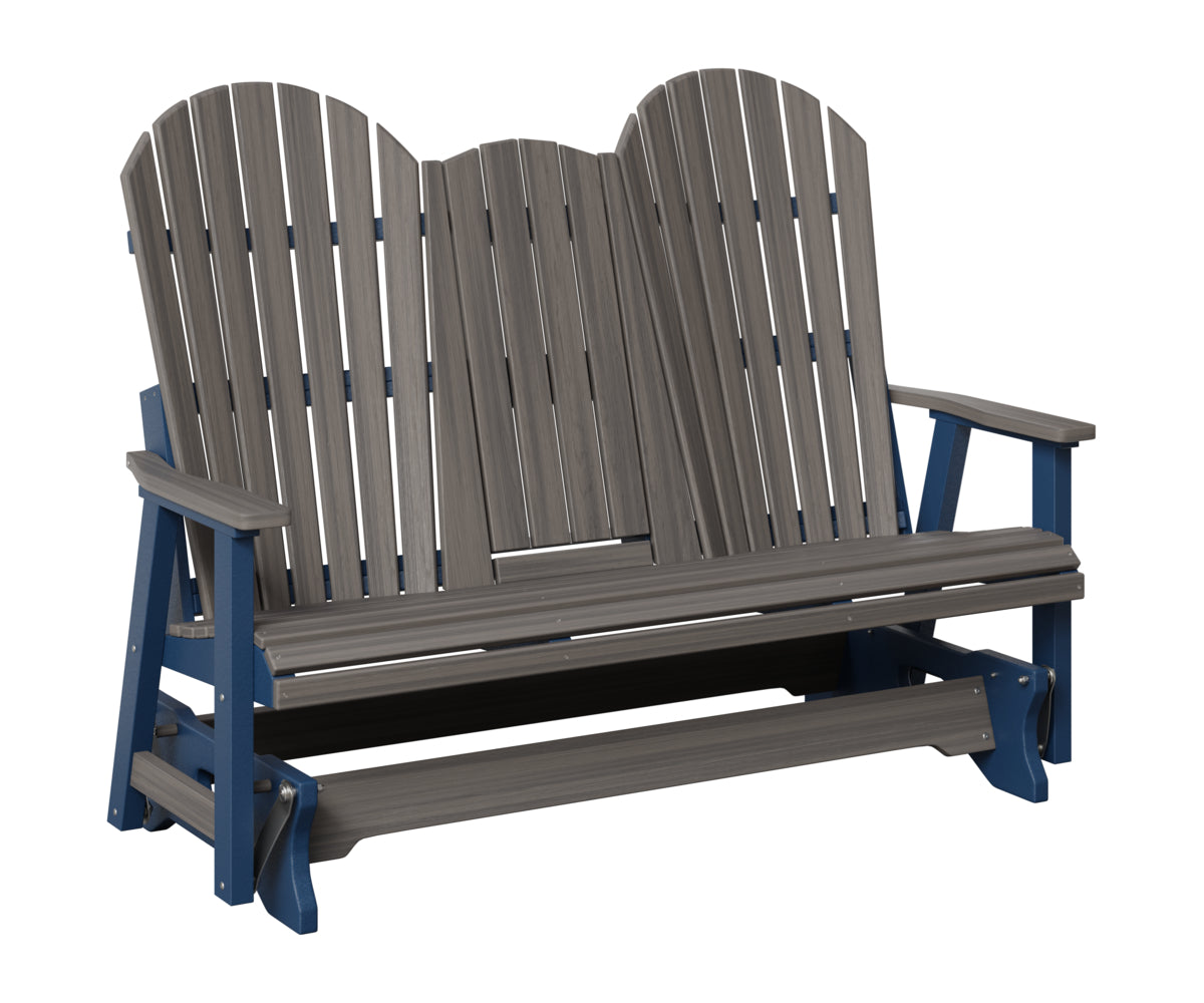 Comfo-Back Three Seat Glider w/Console Allochrome Brackets