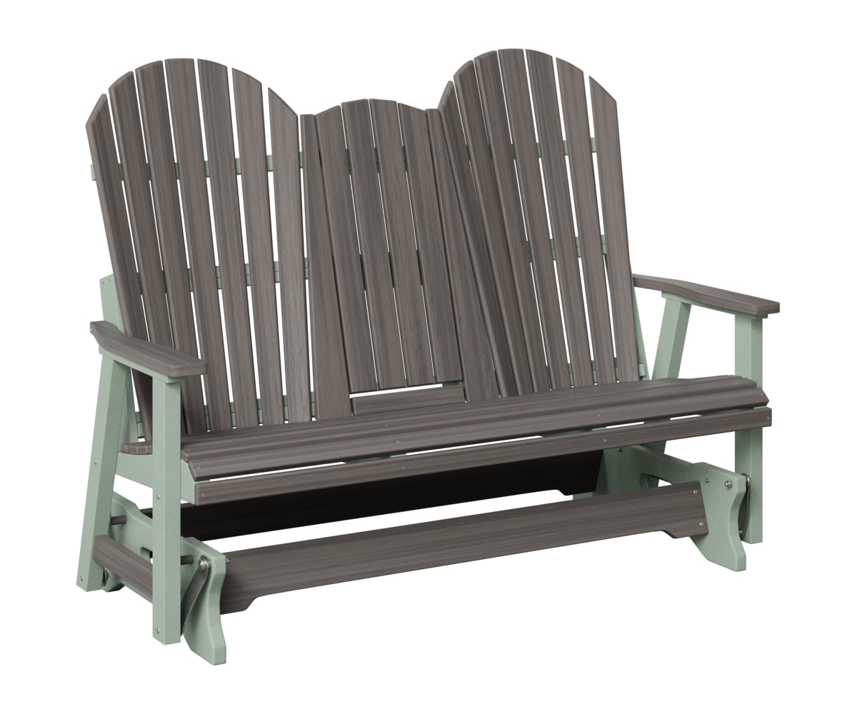Comfo-Back Three Seat Glider w/Console Allochrome Brackets