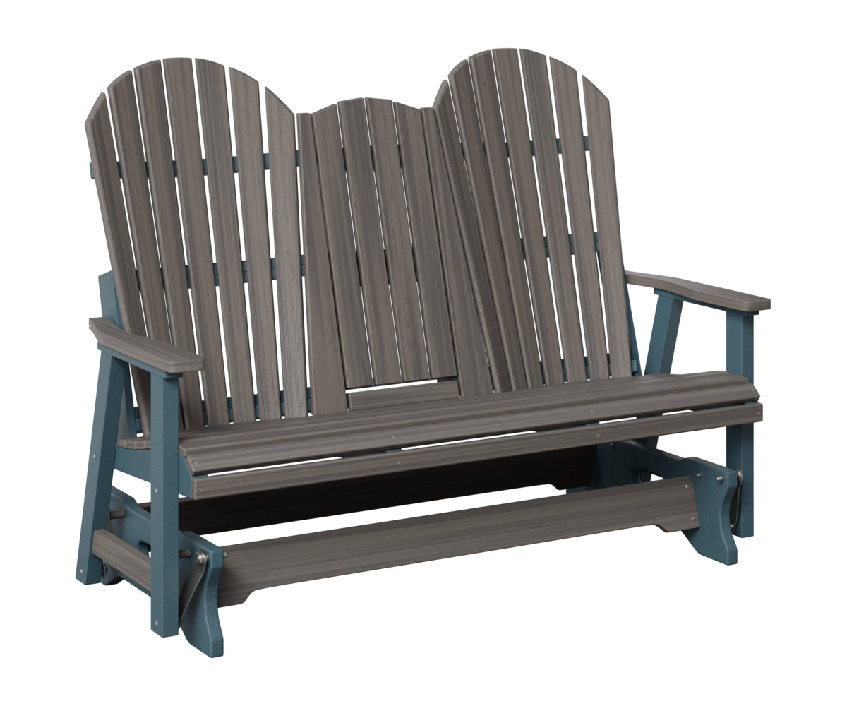 Comfo-Back Three Seat Glider w/Console Allochrome Brackets