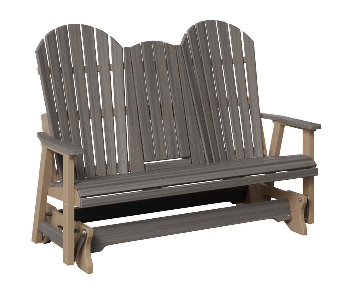 Comfo-Back Three Seat Glider w/Console Allochrome Brackets