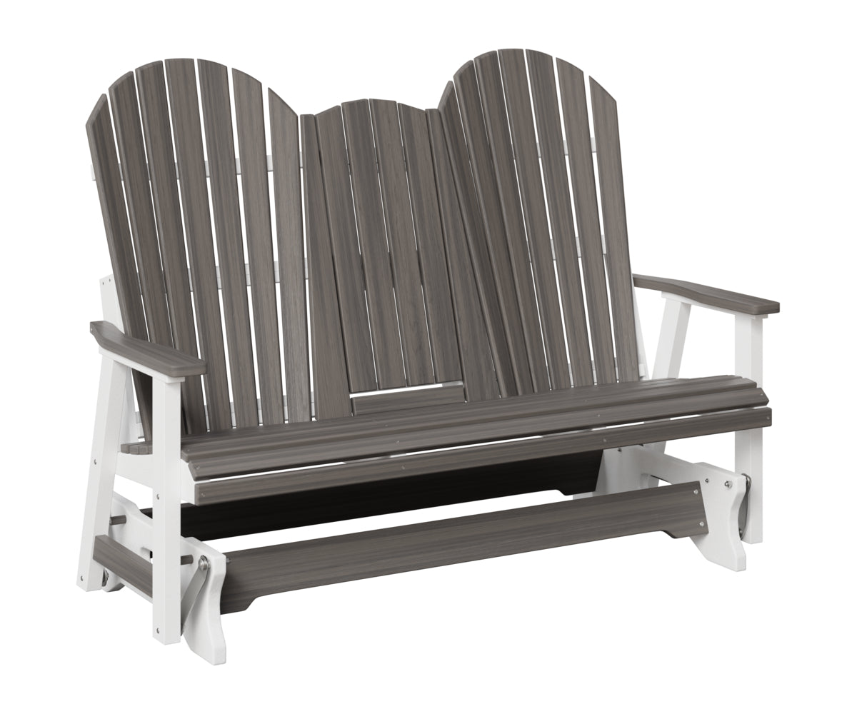Comfo-Back Three Seat Glider w/Console Allochrome Brackets