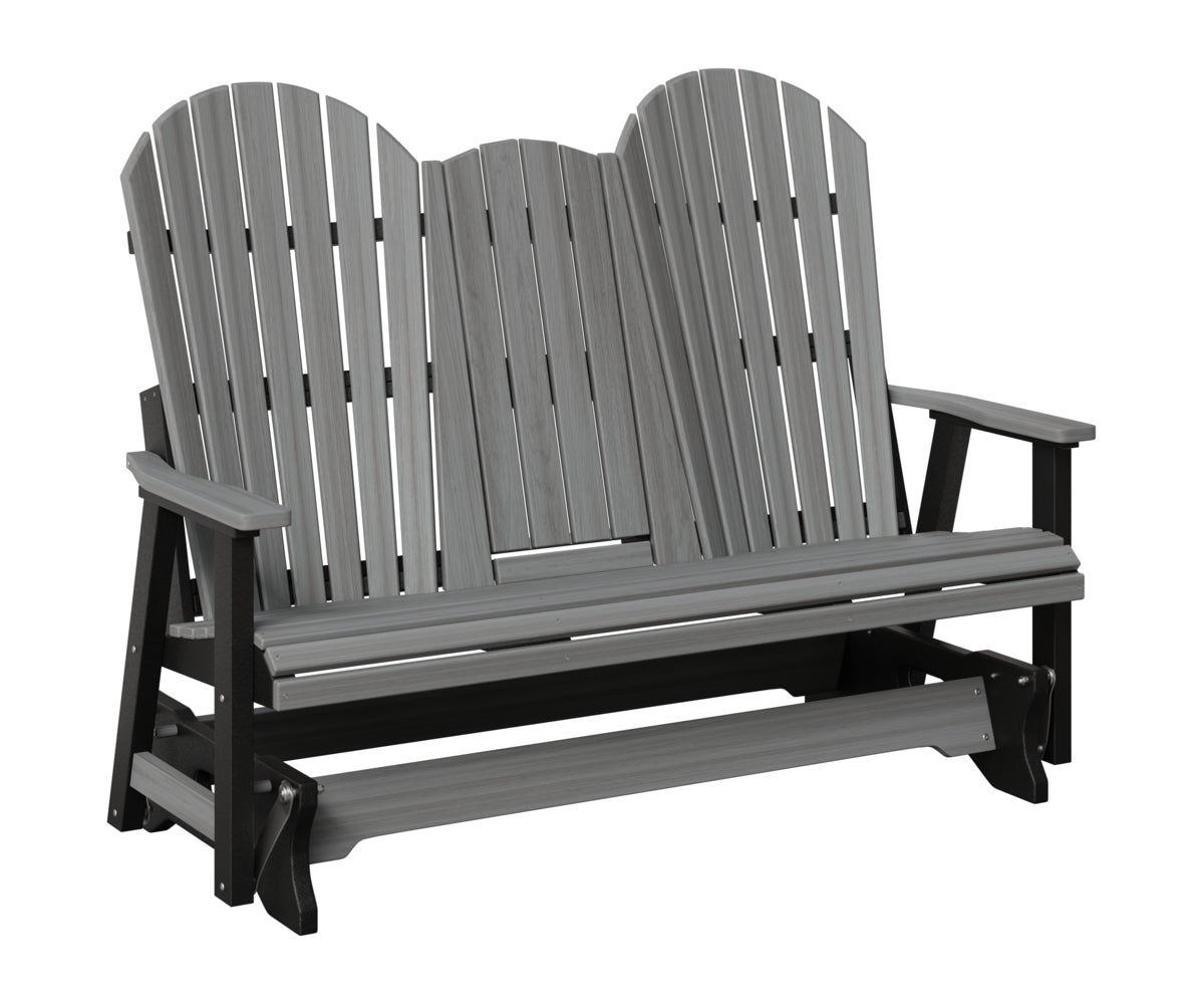 Comfo-Back Three Seat Glider w/Console Allochrome Brackets