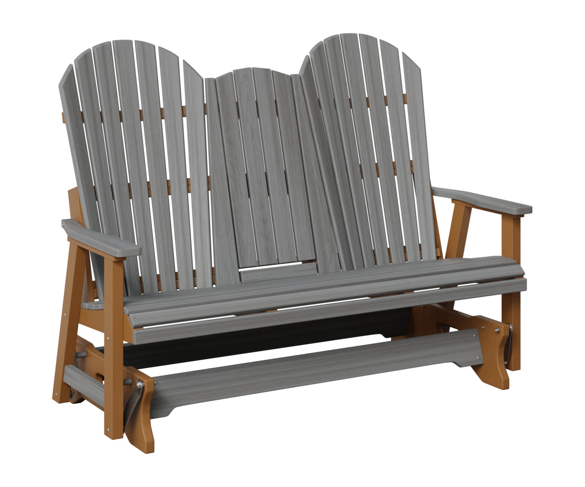 Comfo-Back Three Seat Glider w/Console Allochrome Brackets