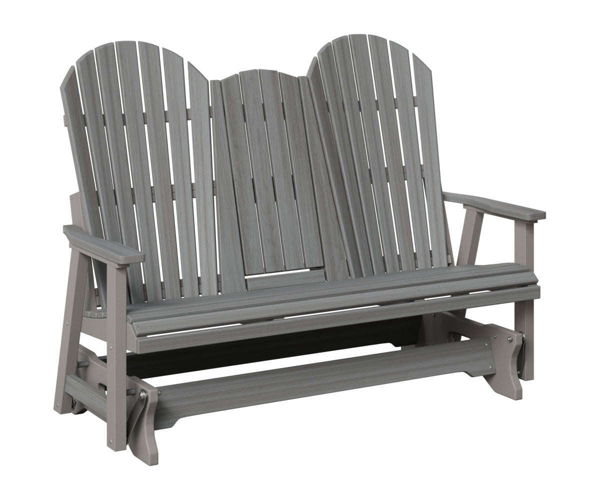 Comfo-Back Three Seat Glider w/Console Allochrome Brackets
