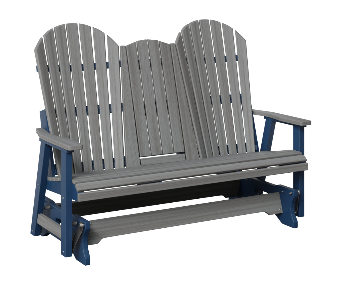 Comfo-Back Three Seat Glider w/Console Allochrome Brackets