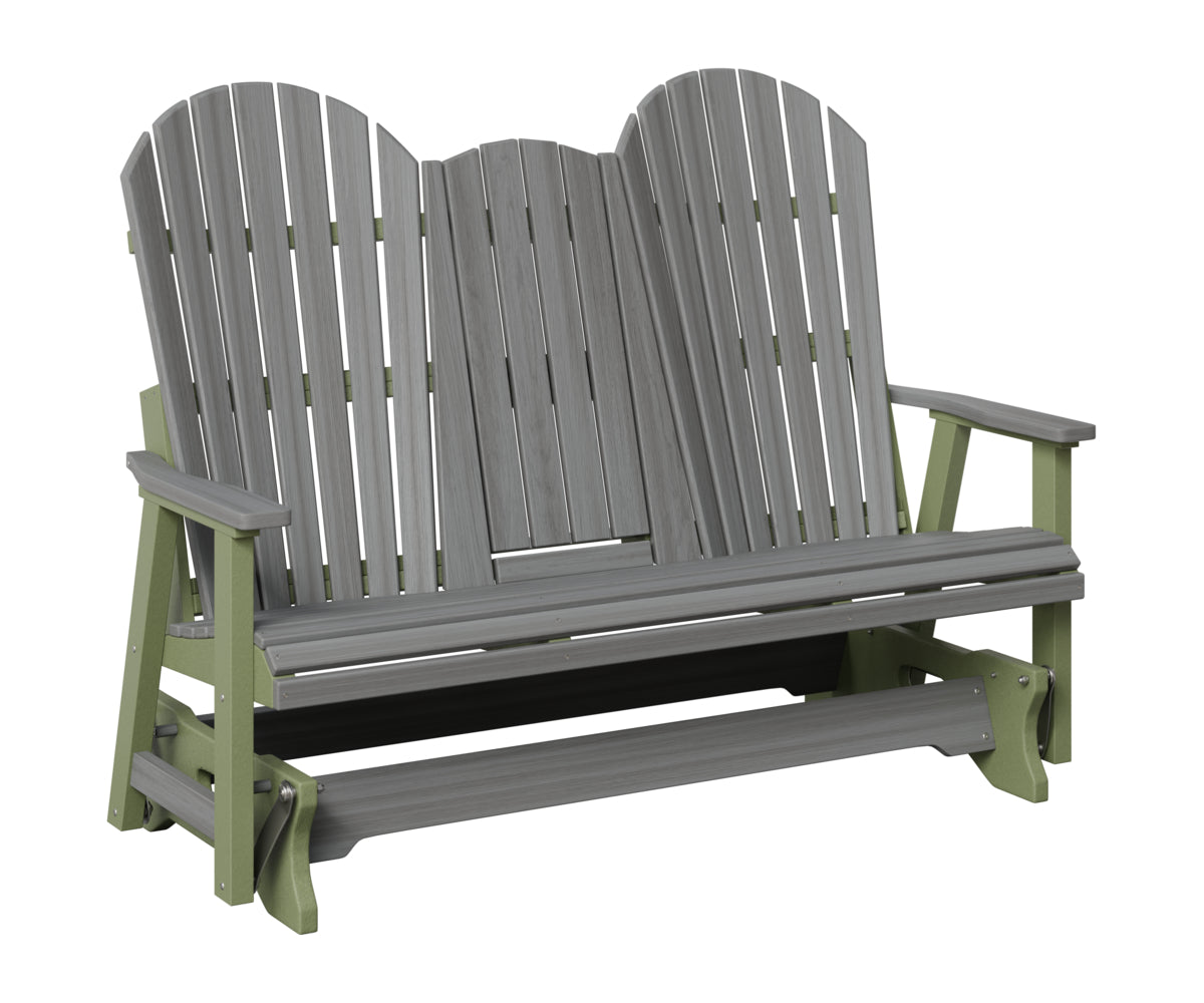 Comfo-Back Three Seat Glider w/Console Allochrome Brackets