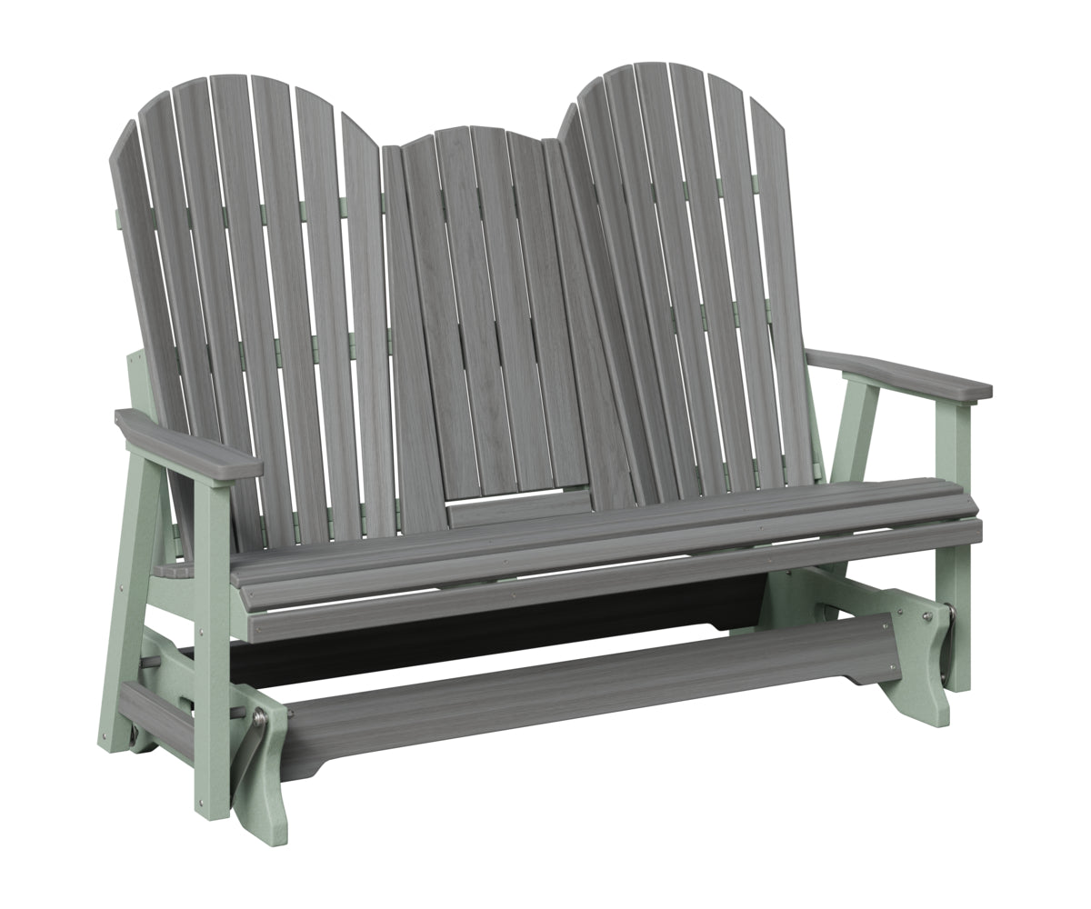 Comfo-Back Three Seat Glider w/Console Allochrome Brackets