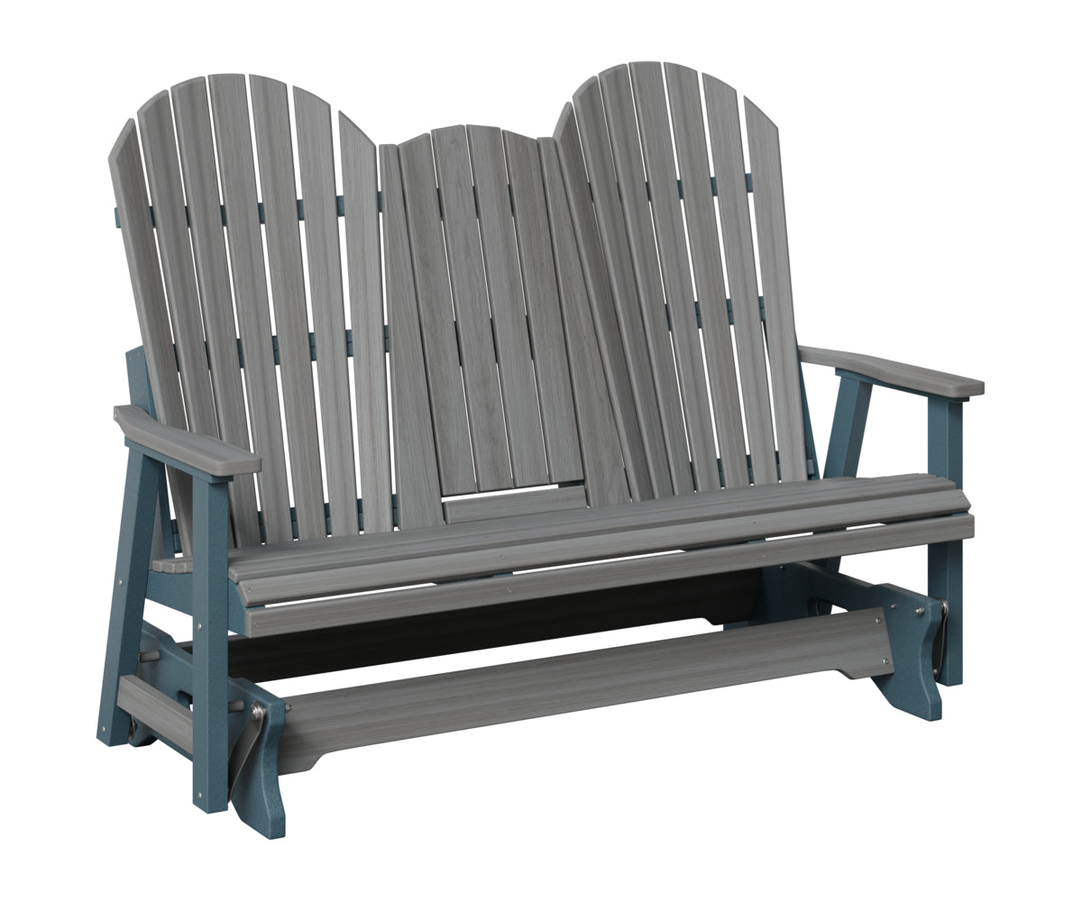 Comfo-Back Three Seat Glider w/Console Allochrome Brackets