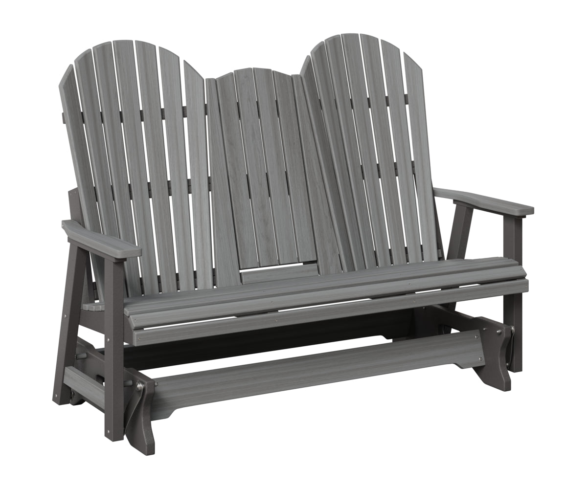 Comfo-Back Three Seat Glider w/Console Allochrome Brackets