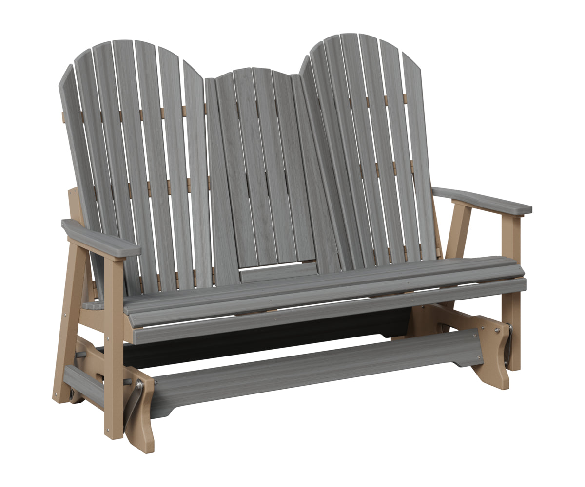 Comfo-Back Three Seat Glider w/Console Allochrome Brackets