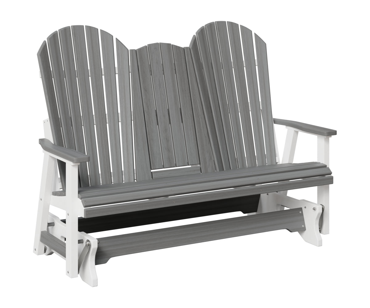 Comfo-Back Three Seat Glider w/Console Allochrome Brackets