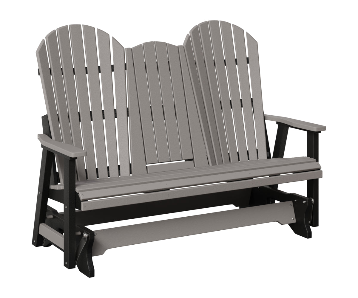 Comfo-Back Three Seat Glider w/Console Allochrome Brackets