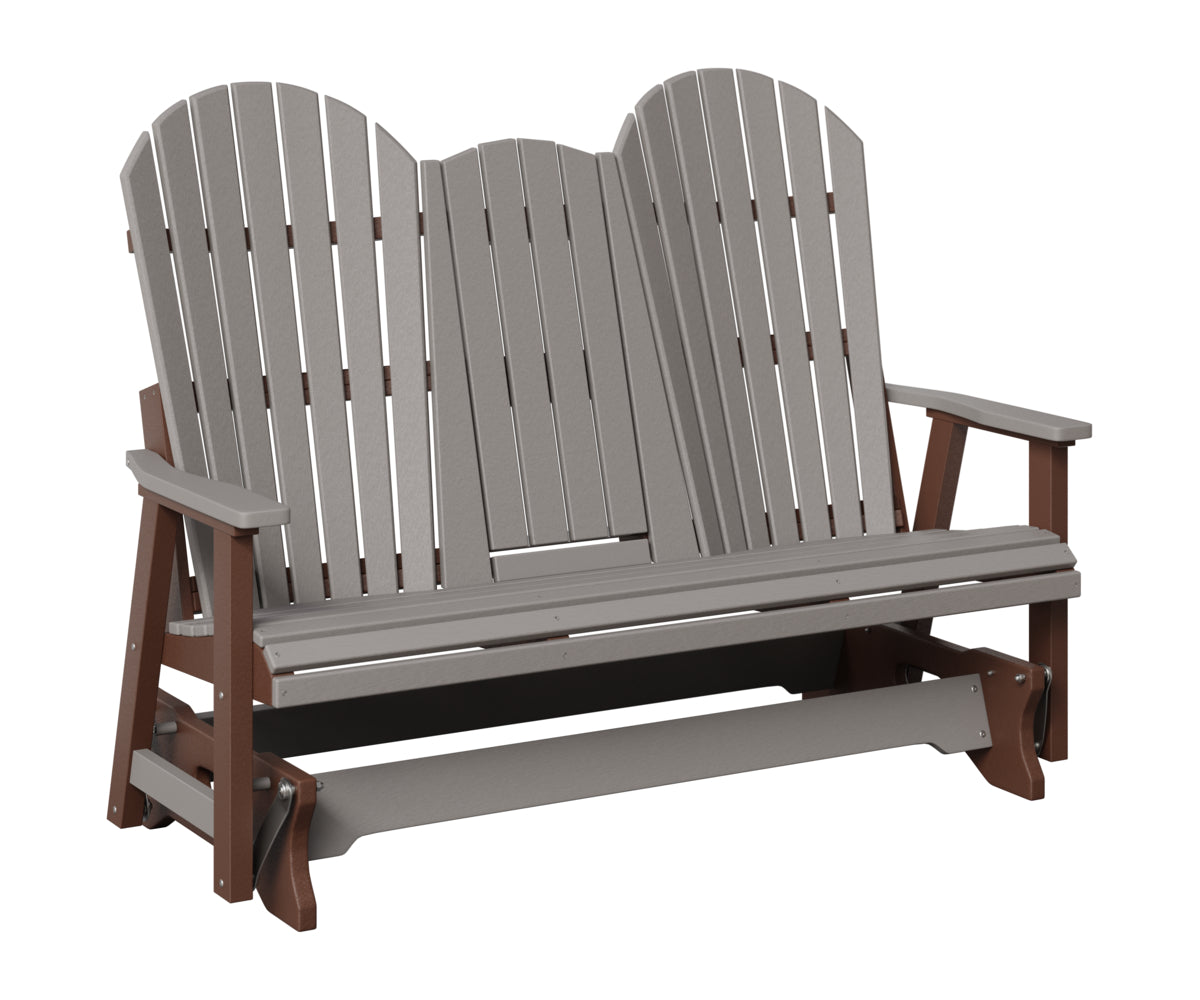 Comfo-Back Three Seat Glider w/Console Allochrome Brackets