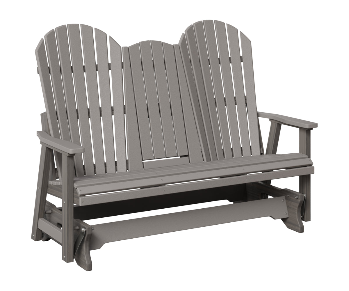 Comfo-Back Three Seat Glider w/Console Allochrome Brackets