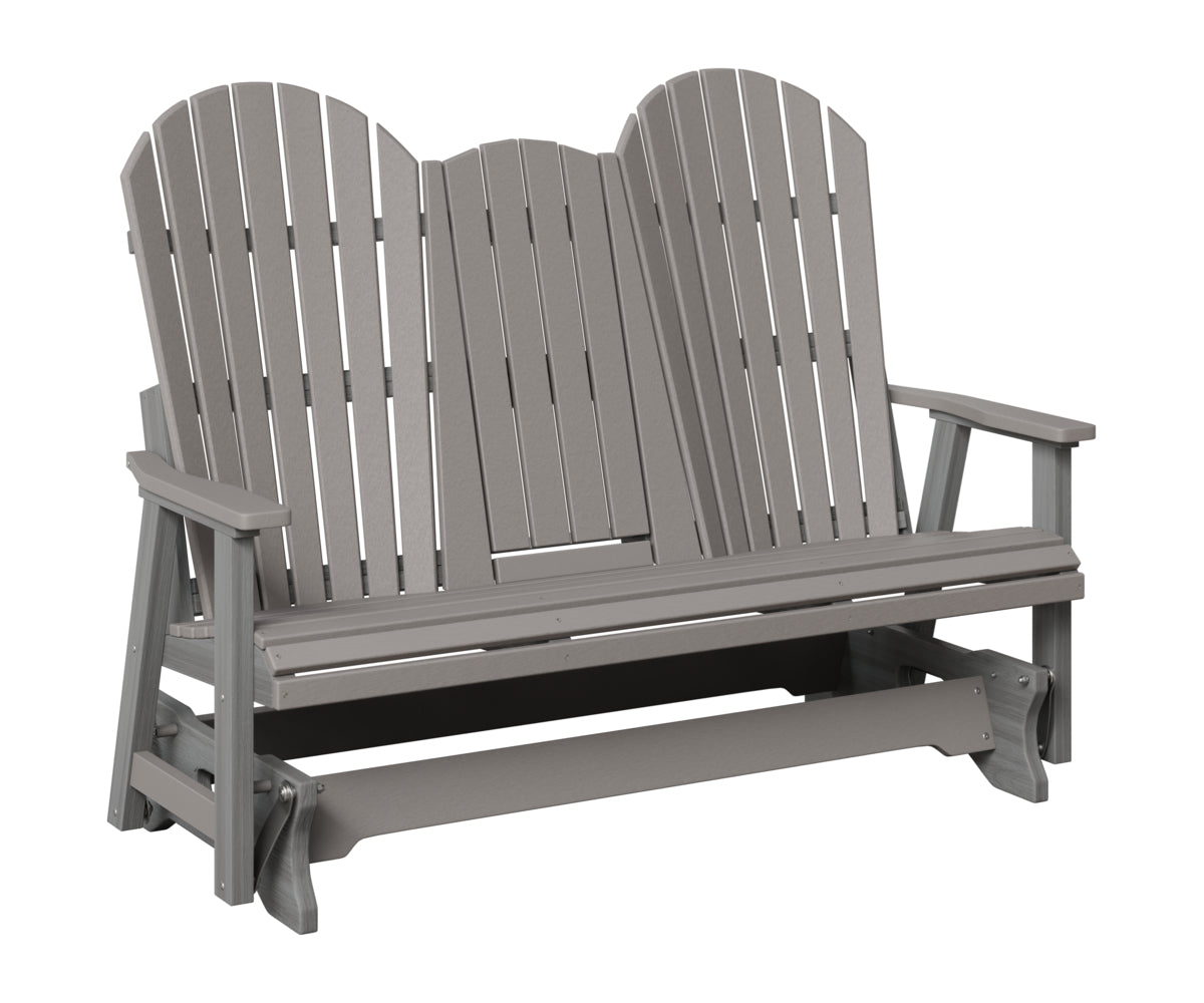 Comfo-Back Three Seat Glider w/Console Allochrome Brackets