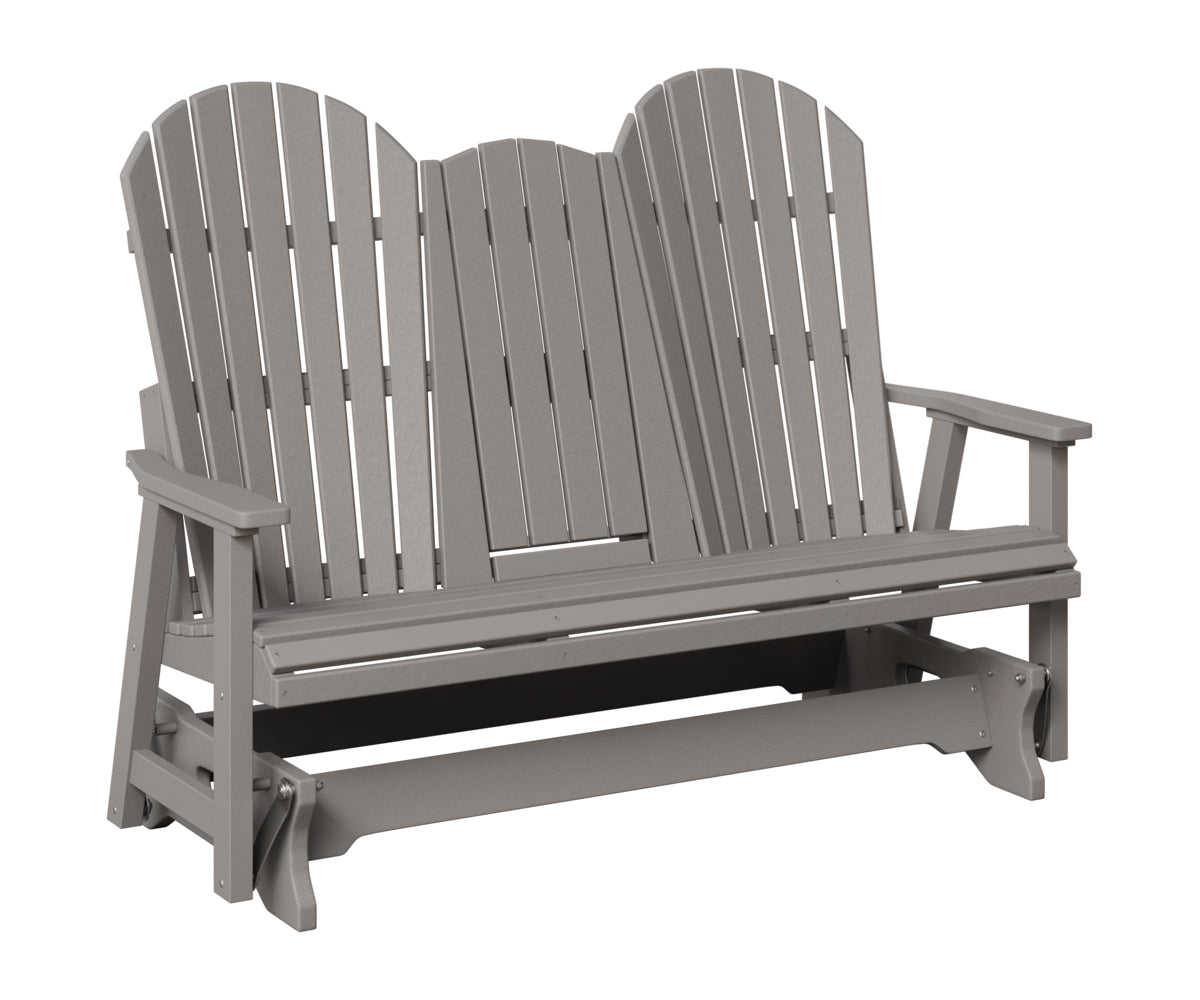 Comfo-Back Three Seat Glider w/Console Allochrome Brackets