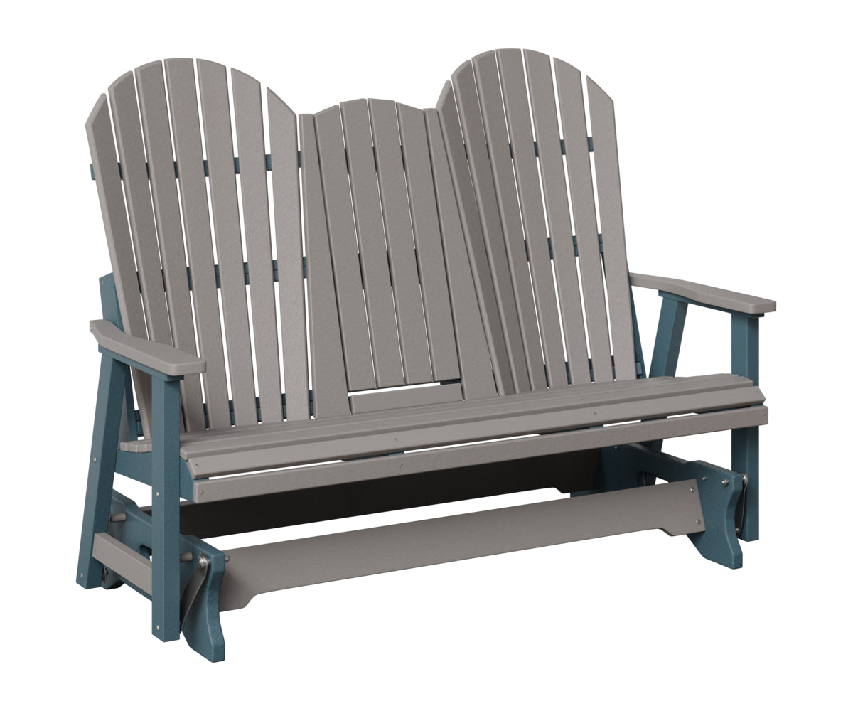 Comfo-Back Three Seat Glider w/Console Allochrome Brackets