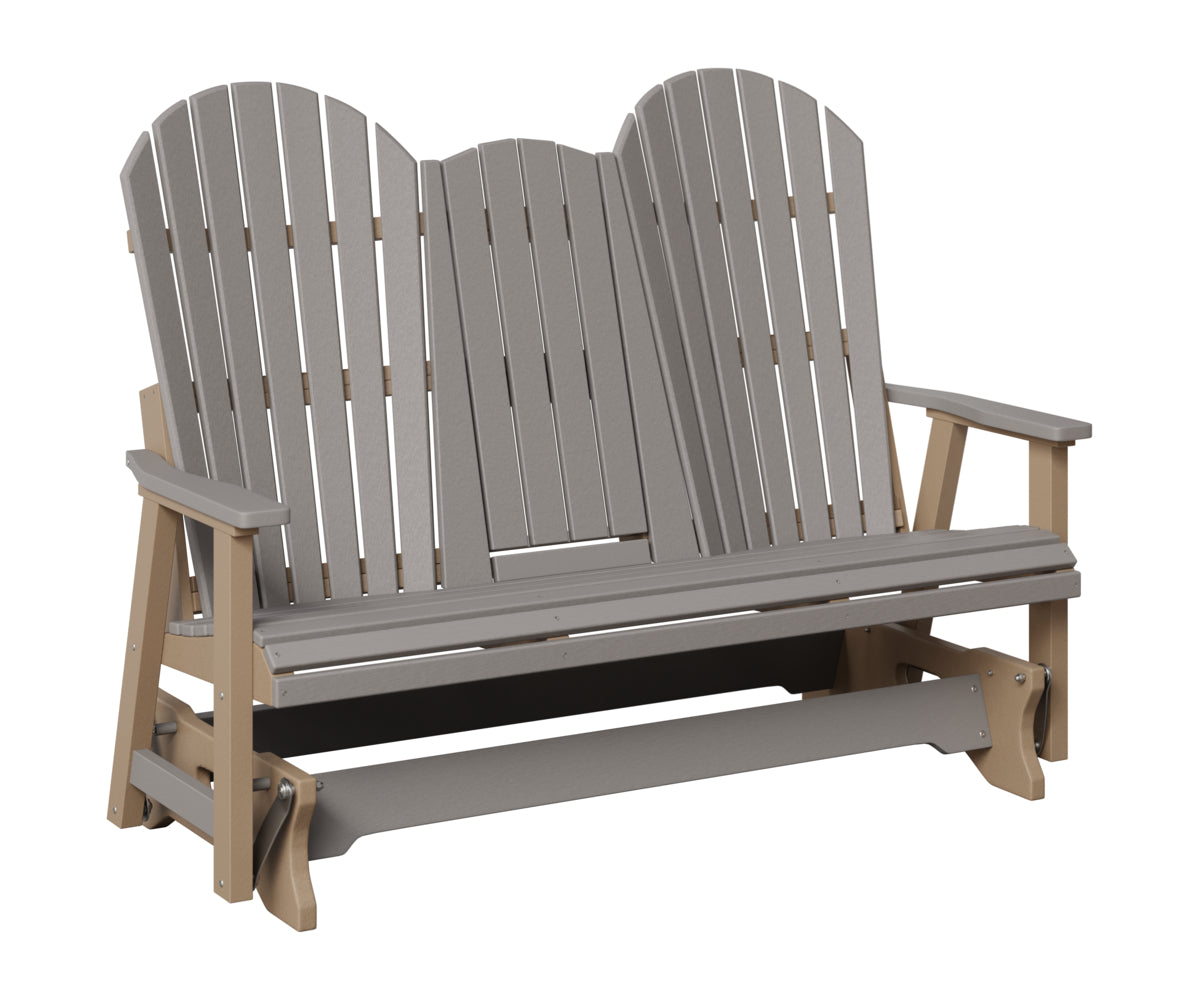 Comfo-Back Three Seat Glider w/Console Allochrome Brackets