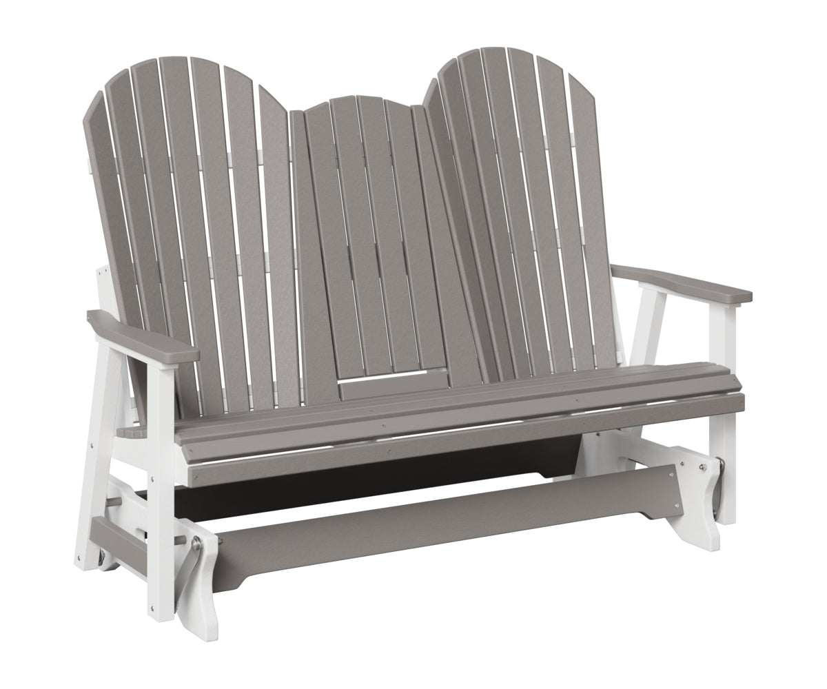 Comfo-Back Three Seat Glider w/Console Allochrome Brackets