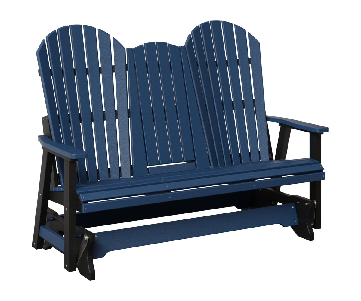 Comfo-Back Three Seat Glider w/Console Allochrome Brackets