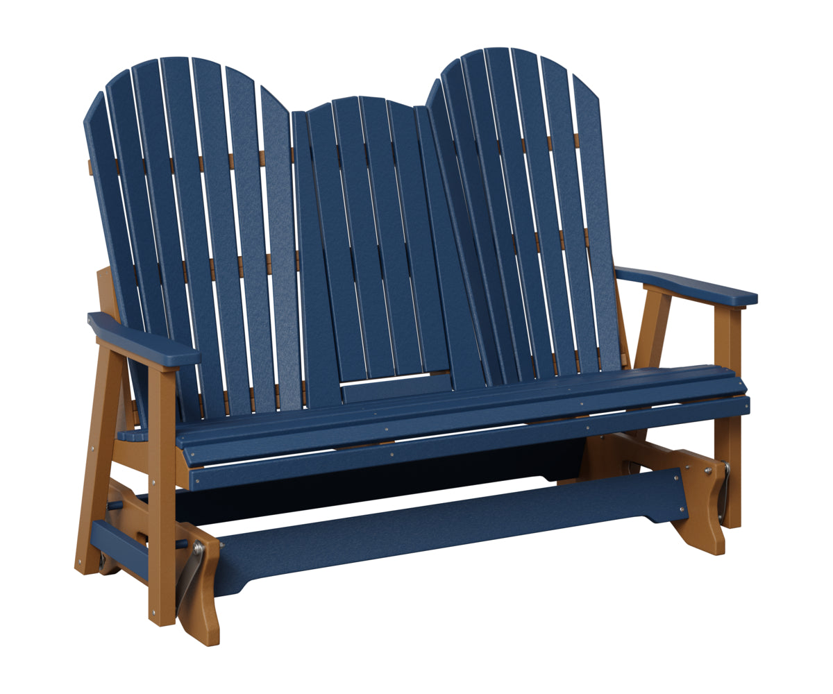 Comfo-Back Three Seat Glider w/Console Allochrome Brackets