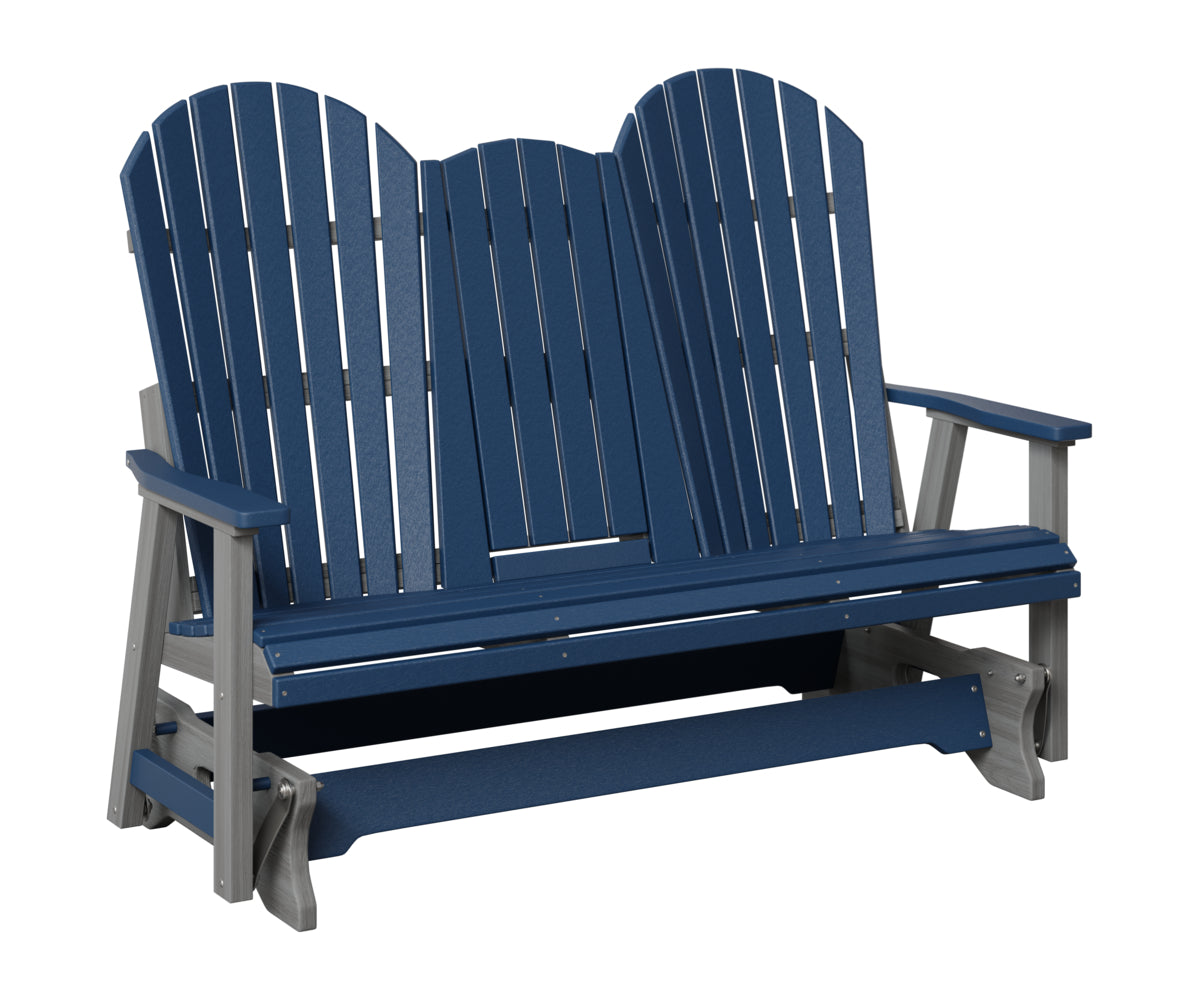 Comfo-Back Three Seat Glider w/Console Allochrome Brackets