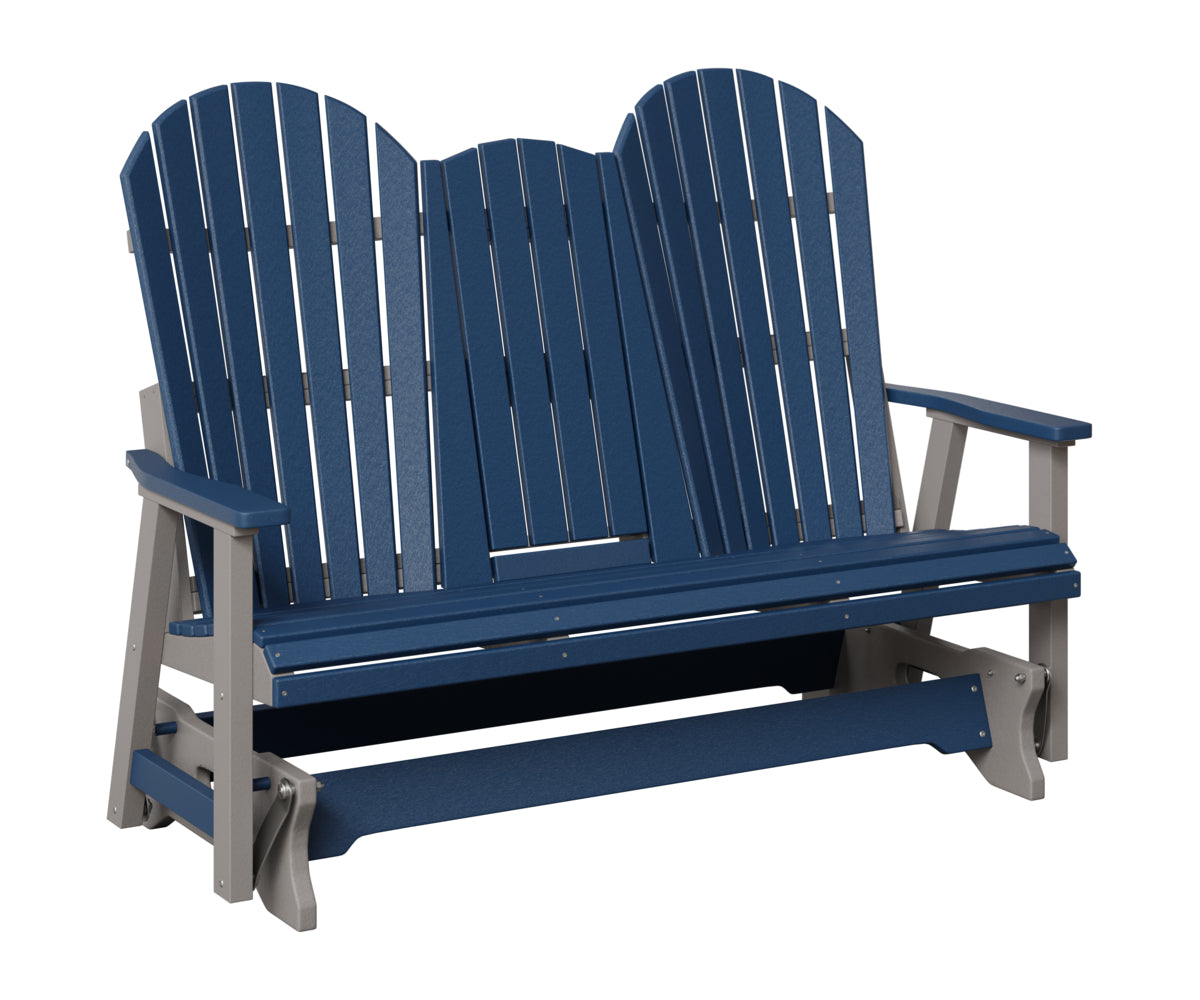 Comfo-Back Three Seat Glider w/Console Allochrome Brackets