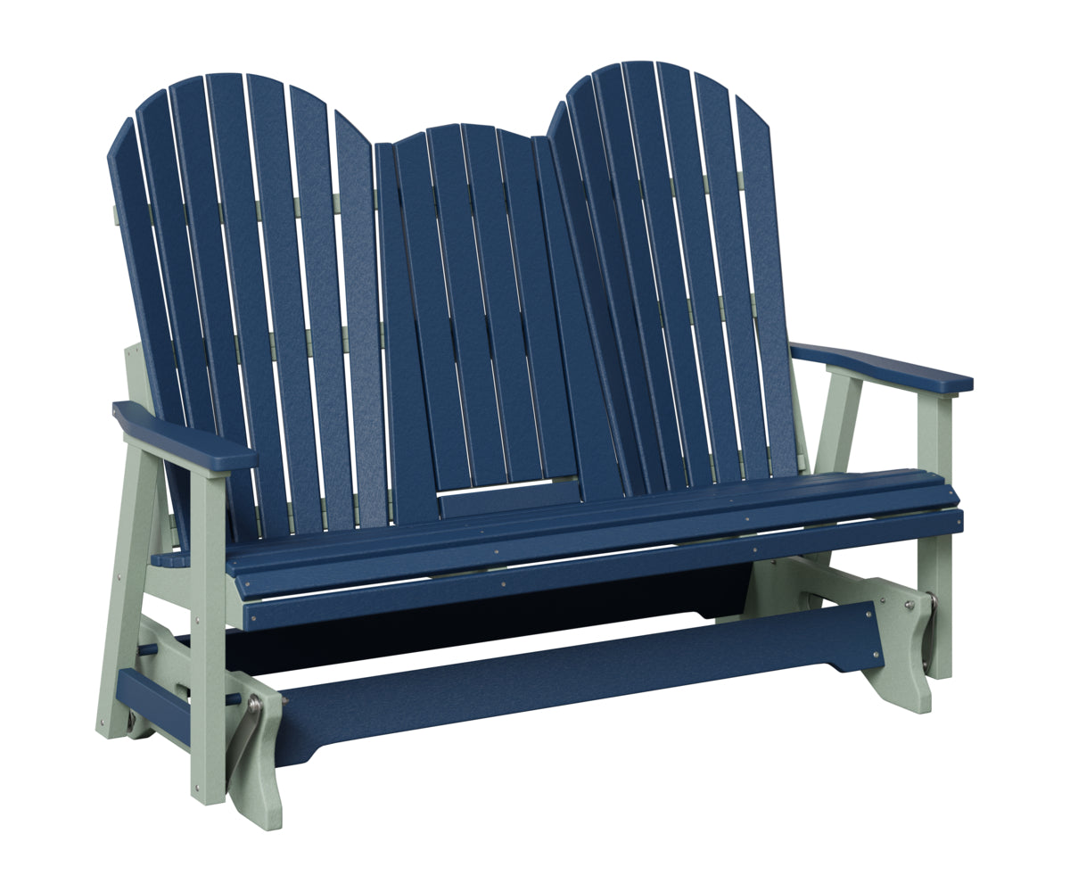 Comfo-Back Three Seat Glider w/Console Allochrome Brackets