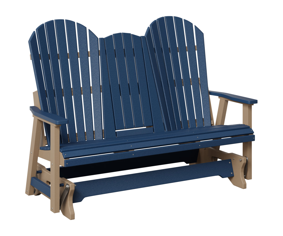 Comfo-Back Three Seat Glider w/Console Allochrome Brackets