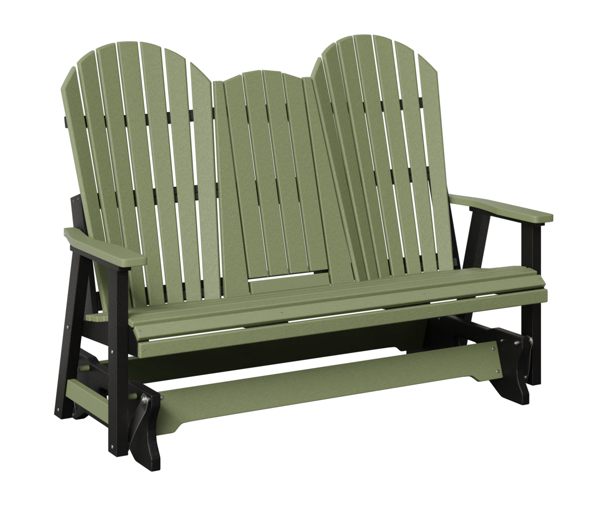 Comfo-Back Three Seat Glider w/Console Allochrome Brackets