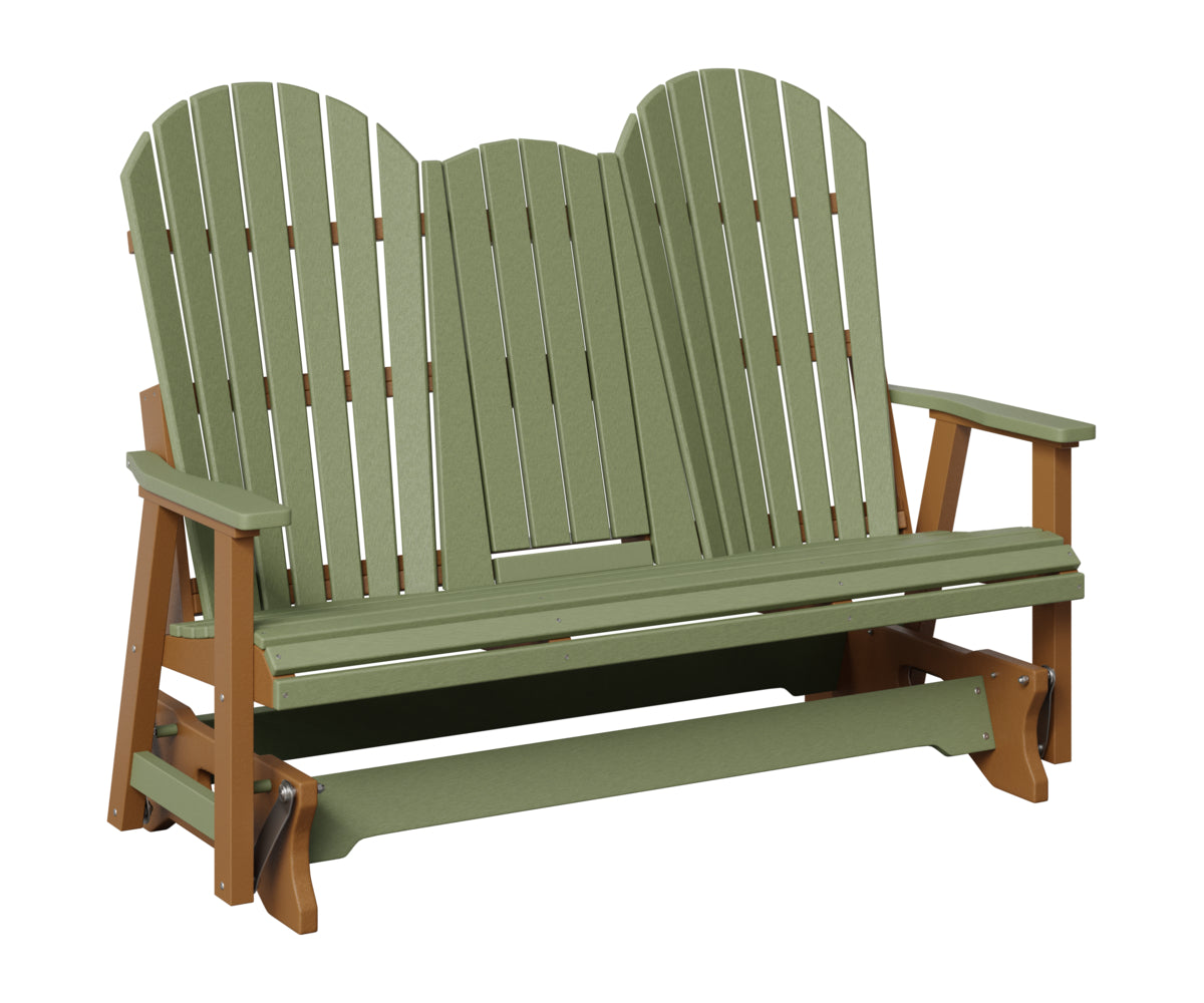 Comfo-Back Three Seat Glider w/Console Allochrome Brackets