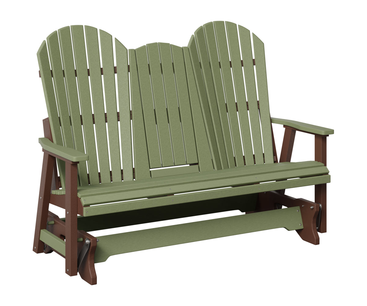 Comfo-Back Three Seat Glider w/Console Allochrome Brackets