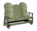 Comfo-Back Three Seat Glider w/Console Allochrome Brackets
