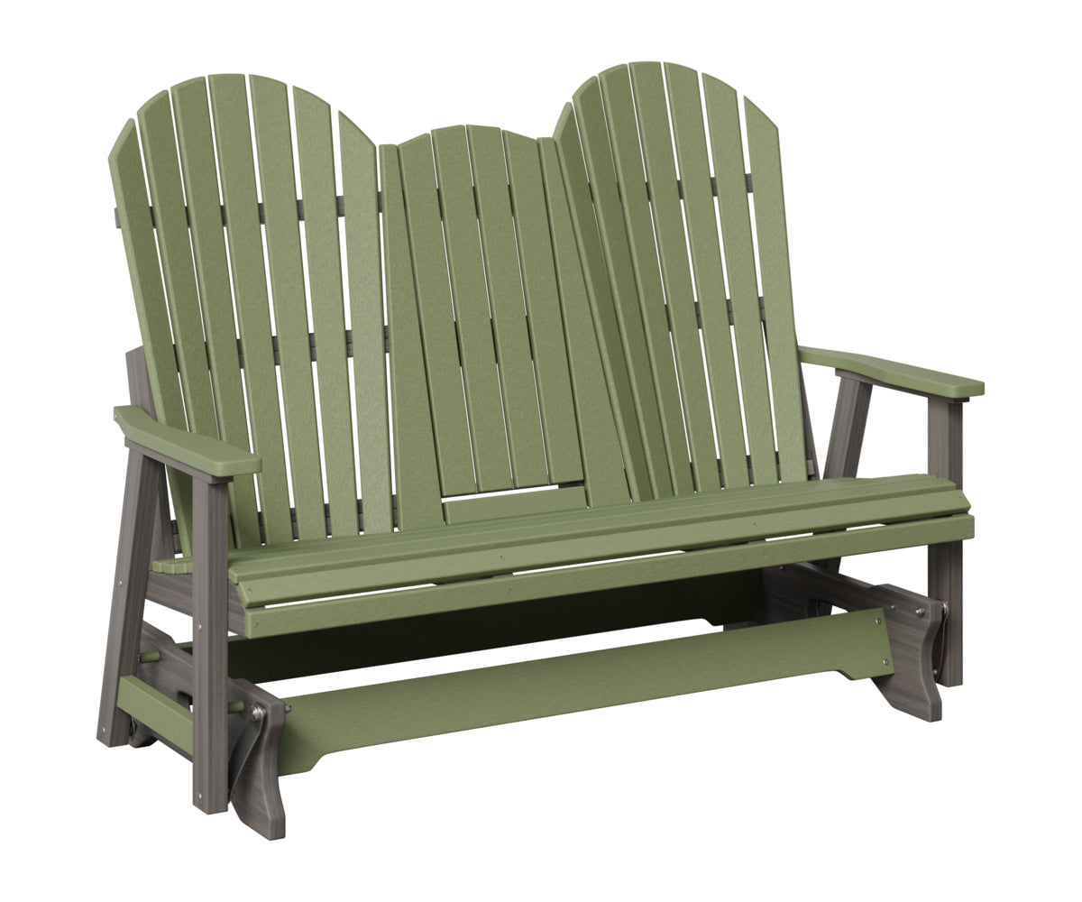 Comfo-Back Three Seat Glider w/Console Allochrome Brackets