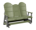 Comfo-Back Three Seat Glider w/Console Allochrome Brackets