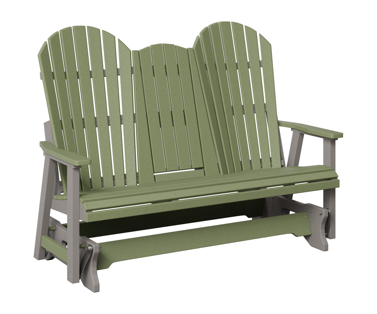 Comfo-Back Three Seat Glider w/Console Allochrome Brackets
